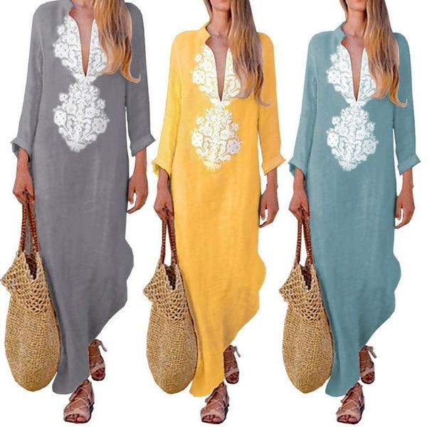 lasperal summer boho длинные maxi платье с длинным рукавом v-образным вырезом платья женщин одежда сыпучие ladies party summer casual пляж s, Black;pink
lasperal summer boho длинные maxi платье с длинным рукавом v-образным вырезом платья женщин одежда сыпучие ladies party summer casual пляж s, Black;pink