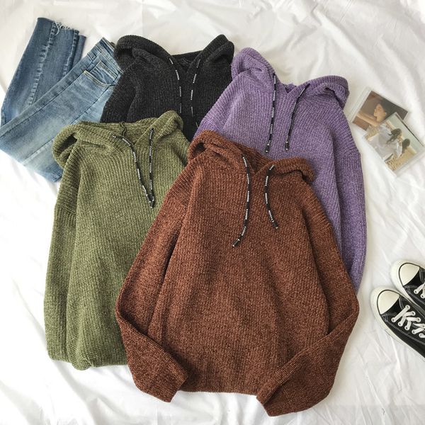 autumn winter new sweater men warm fashion solid color casual hooded sweater man streetwear wild long-sleeved pullover -3xl, White;black
autumn winter new sweater men warm fashion solid color casual hooded sweater man streetwear wild long-sleeved pullover -3xl, White;black
