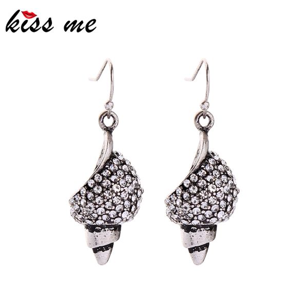 kissme dangle earrings alloy winkles rhinestone vintage earrings for women fashion jewelry, Silver
kissme dangle earrings alloy winkles rhinestone vintage earrings for women fashion jewelry, Silver