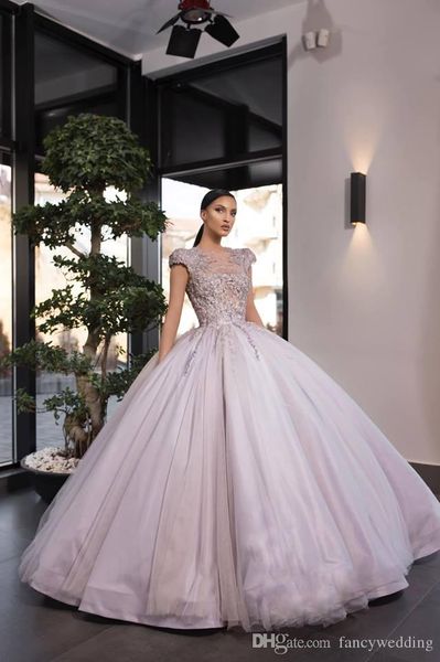 2019 gorgeous ball gown prom dresses jewel neck lace appliqued beads long sleeve eening gowns with petticoat custom made quinceanera dresses, Black
2019 gorgeous ball gown prom dresses jewel neck lace appliqued beads long sleeve eening gowns with petticoat custom made quinceanera dresses, Black