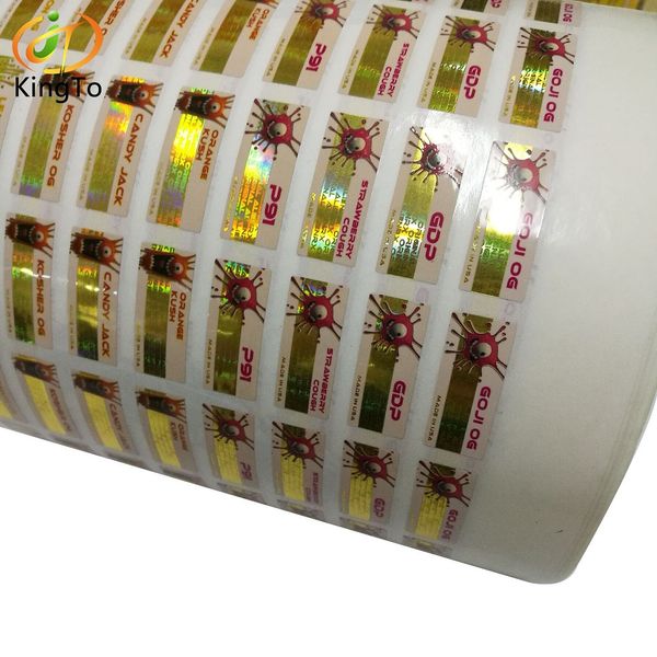 Custom Anti-counterfeiting 3d Packaging Label Hologram Sticker