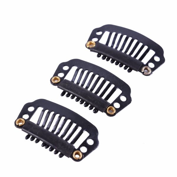 2.8cm black hair snap clips for extensions u shape weave toupee wig 8 teeth clips styling tools, Black;brown
2.8cm black hair snap clips for extensions u shape weave toupee wig 8 teeth clips styling tools, Black;brown