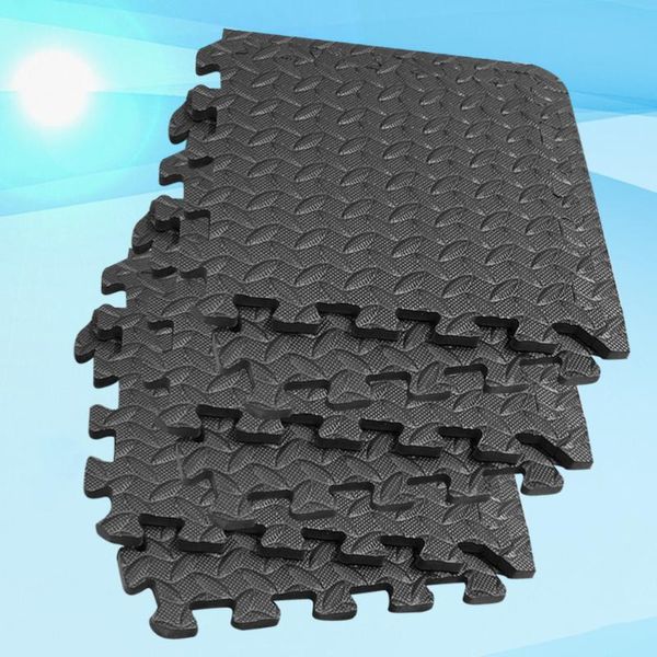 6pcs eva leaf grain floor mats splicing floor pads patchwork rugs thicken cushion for gym dance room (black
6pcs eva leaf grain floor mats splicing floor pads patchwork rugs thicken cushion for gym dance room (black