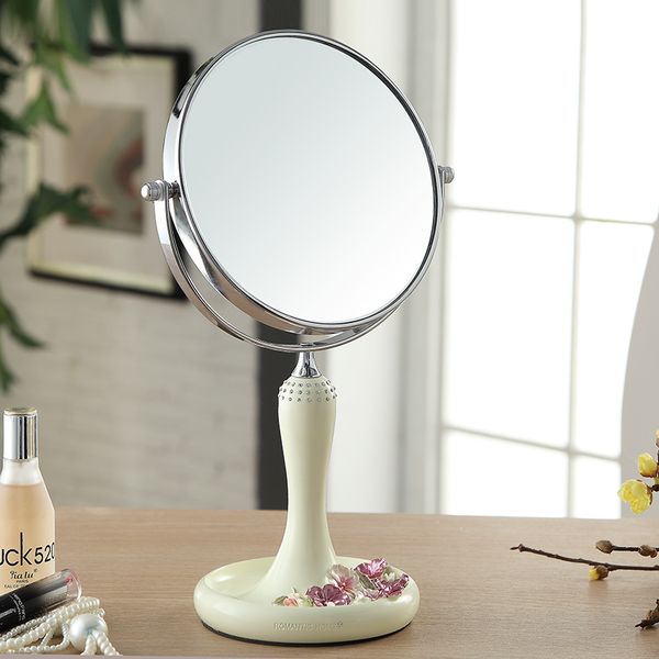 360 degree rotation makeup mirror portable deskmakeup tool pansy 3x/1x double face magnifying gifts wedding beauty european
360 degree rotation makeup mirror portable deskmakeup tool pansy 3x/1x double face magnifying gifts wedding beauty european