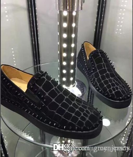 brand around spikes roller-boat men red bottom sneakers black crack leather men loafers flat spiked sneakers gentlemen dress oxford shoes
brand around spikes roller-boat men red bottom sneakers black crack leather men loafers flat spiked sneakers gentlemen dress oxford shoes