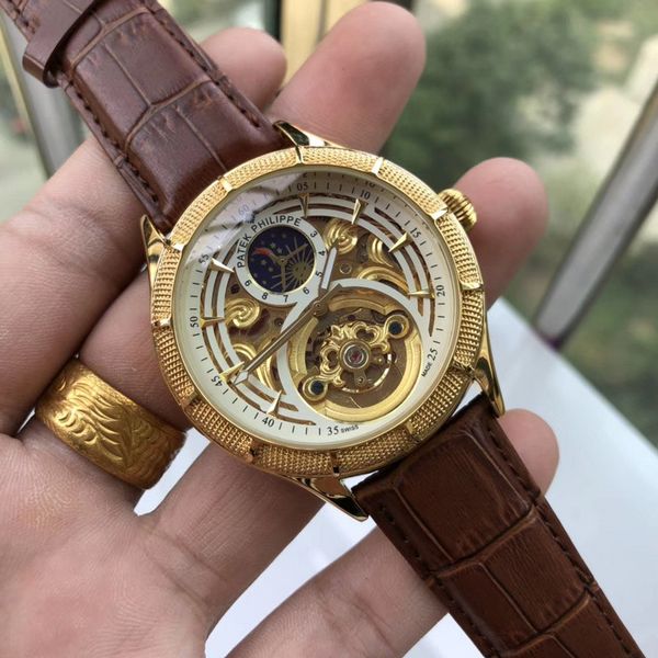 new men's fashion men's watch leather strap stainless steel strap tourbillon mechanical men's watch
new men's fashion men's watch leather strap stainless steel strap tourbillon mechanical men's watch
