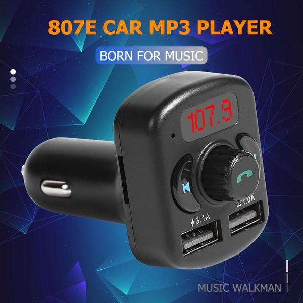 807e wireless bluetooth handscar kit fm transmitter mp3 player usb charger supporting charging while listening to music
807e wireless bluetooth handscar kit fm transmitter mp3 player usb charger supporting charging while listening to music