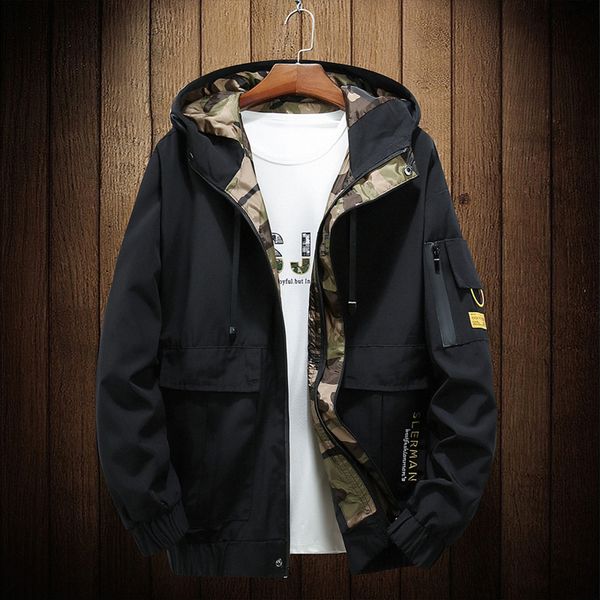 feitong men's cargo coat 2019 winter casual street style jacket men outwear windbreak male hooded bomber jackets men plus size, Black;brown
feitong men's cargo coat 2019 winter casual street style jacket men outwear windbreak male hooded bomber jackets men plus size, Black;brown