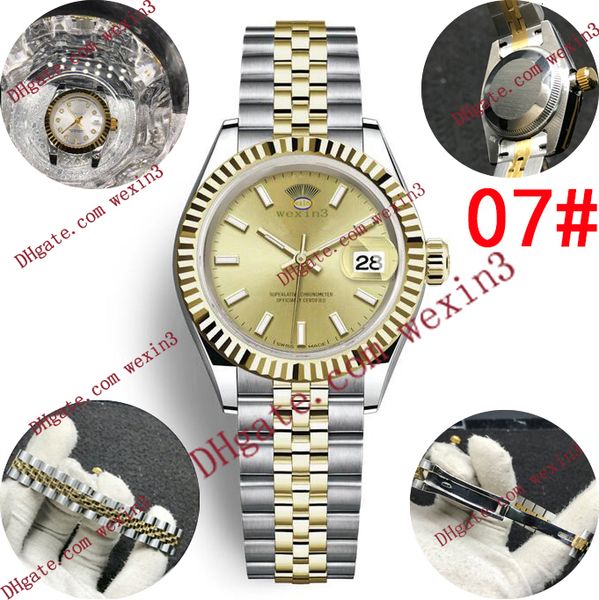 11 colors fashion luxury mens women lover watches designer 28mm automatic mechanical wristwatches 316 stainless steel montre de luxe gift, Slivery;brown
11 colors fashion luxury mens women lover watches designer 28mm automatic mechanical wristwatches 316 stainless steel montre de luxe gift, Slivery;brown
