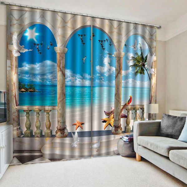 luxury blackout 3d curtains for living room bedding room offic marble curtains balcony sea view 3d curains
luxury blackout 3d curtains for living room bedding room offic marble curtains balcony sea view 3d curains