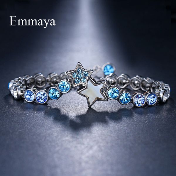 bettyue charming crystal shiny light blue stone ocean feeling round and star shape adjustable bracelet women fascinating gifts, Black
bettyue charming crystal shiny light blue stone ocean feeling round and star shape adjustable bracelet women fascinating gifts, Black