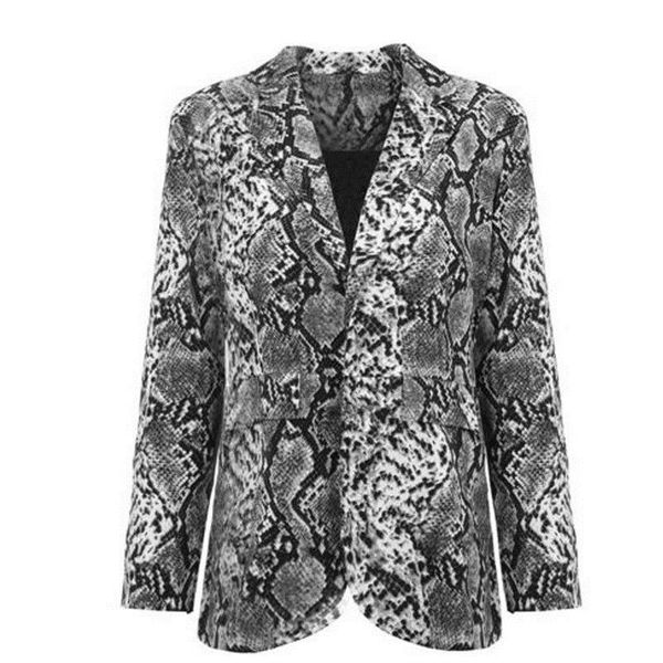 trendy women pocket turn-down collar snake skin print coat long sleeve polyester outwear one pieces, Black;brown
trendy women pocket turn-down collar snake skin print coat long sleeve polyester outwear one pieces, Black;brown