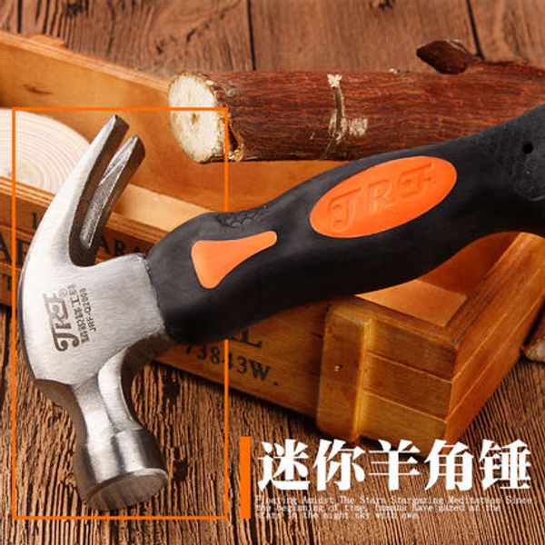 jrf high carbon steel mini claw handle hammer nail hammer tool nail puller for household/woodworking/escape
jrf high carbon steel mini claw handle hammer nail hammer tool nail puller for household/woodworking/escape