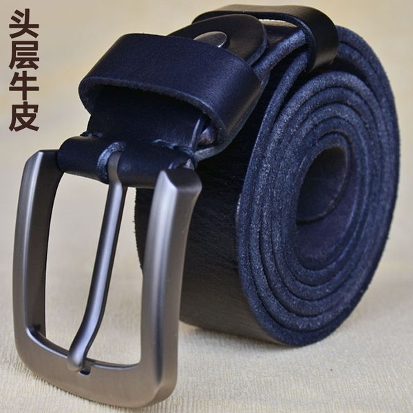 mens leather belt pure leather pin buckle youth first layer of leather belt casual retro hand-made belt mens, Black;brown
mens leather belt pure leather pin buckle youth first layer of leather belt casual retro hand-made belt mens, Black;brown