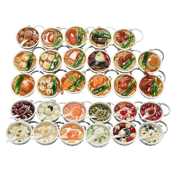 50pcs 4cm new simulation food key chains noodle creative keychain chinese blue and white porcelain food bowl mini bag pendant
50pcs 4cm new simulation food key chains noodle creative keychain chinese blue and white porcelain food bowl mini bag pendant