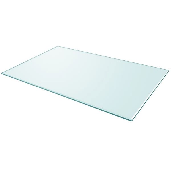 table tempered glass rectangular 39.4 dining room furniture