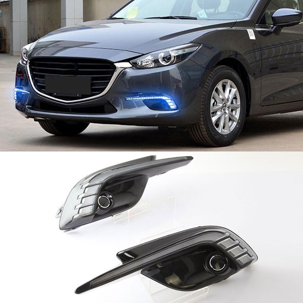 1 set drl for mazda 3 mazda3 axela 2017 2018 daytime running lights fog lamp cover headlight 12v daylight
1 set drl for mazda 3 mazda3 axela 2017 2018 daytime running lights fog lamp cover headlight 12v daylight