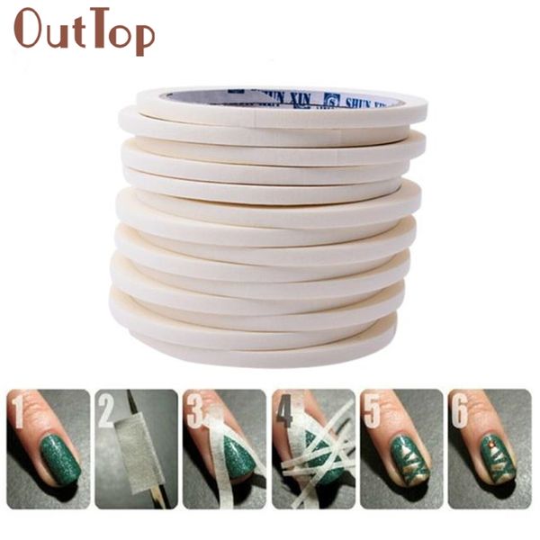 17m*0.5cm french style manicure nail art tips creative nail stickers tape decor 100% brand new used to design own art x0513, Black
17m*0.5cm french style manicure nail art tips creative nail stickers tape decor 100% brand new used to design own art x0513, Black