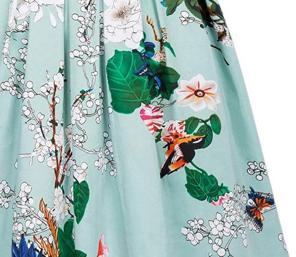 women's retro casual tutu waist skirt half-length print skirt women summer 2019 and club #4j23, Black
women's retro casual tutu waist skirt half-length print skirt women summer 2019 and club #4j23, Black