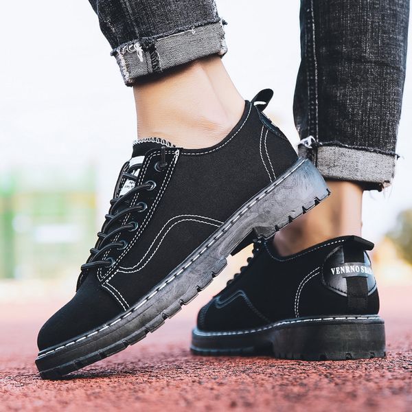 fashion hip pop street outfits 50% ulzzang plimsolls low cut summer footwear lace-up men denim casual board shoes solid color canvas shoes, Black 
fashion hip pop street outfits 50% ulzzang plimsolls low cut summer footwear lace-up men denim casual board shoes solid color canvas shoes, Black