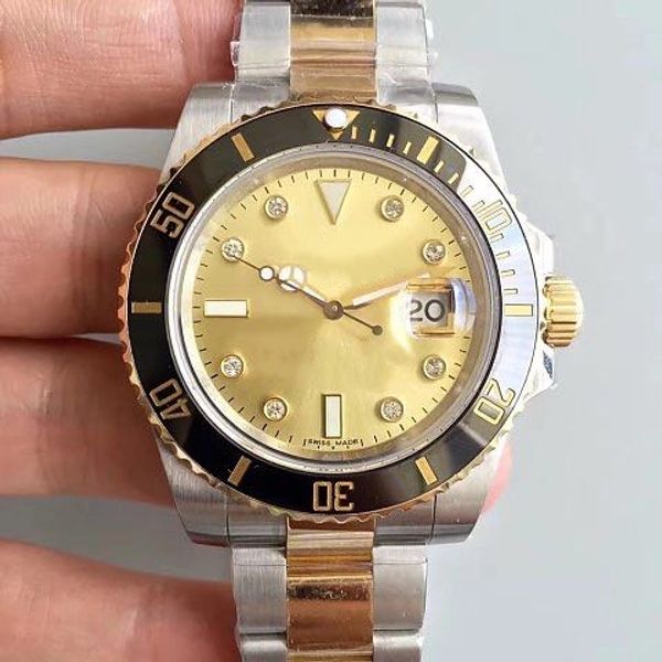 men's 40mm luxury 316l stainless steel automatic mechanical watch, luminous calendar 18k gold factory selling mechanical watch, Slivery;brown
men's 40mm luxury 316l stainless steel automatic mechanical watch, luminous calendar 18k gold factory selling mechanical watch, Slivery;brown