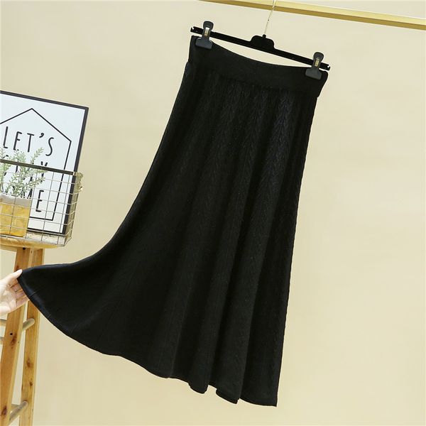 skirts female high fashion knitting wool pleated pockets fall 2019 hip long skirt a word, Black
skirts female high fashion knitting wool pleated pockets fall 2019 hip long skirt a word, Black