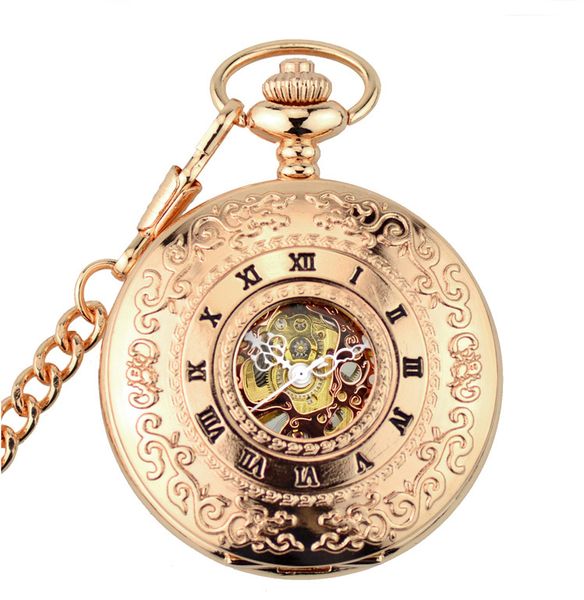 luxury gold mechanical pocket watch exquisite carving double case vintage watch necklace pendants steampunk hand wind fob chain, Slivery;golden
luxury gold mechanical pocket watch exquisite carving double case vintage watch necklace pendants steampunk hand wind fob chain, Slivery;golden