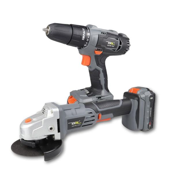 newone 20v electric angel grinder and cordless impact drill/screwdriver kit with lithium battery
newone 20v electric angel grinder and cordless impact drill/screwdriver kit with lithium battery