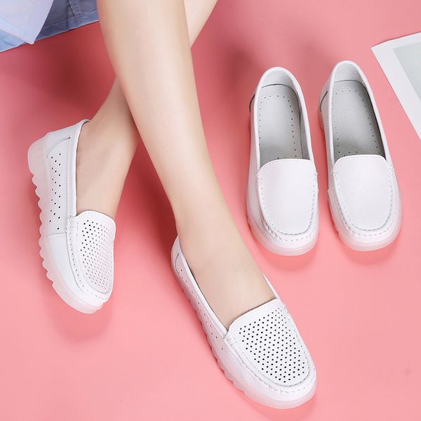soft leather women's shoes round toe tennis female casual sneaker flats genuine leather small breathable nurse summer dress pu, Black
soft leather women's shoes round toe tennis female casual sneaker flats genuine leather small breathable nurse summer dress pu, Black