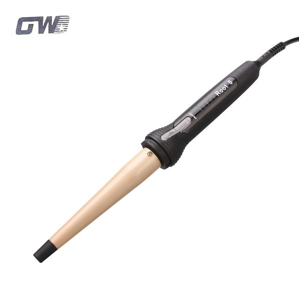 gw professional golden coated barrel electric hair curler magic ceramic curling wand hair styler tapered curling iron for curls
gw professional golden coated barrel electric hair curler magic ceramic curling wand hair styler tapered curling iron for curls
