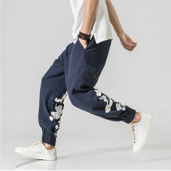 cotton linen men letter print joggers pants 2019 mens hip hop black sweatpants male harajuku casual pants plus size clothing
cotton linen men letter print joggers pants 2019 mens hip hop black sweatpants male harajuku casual pants plus size clothing