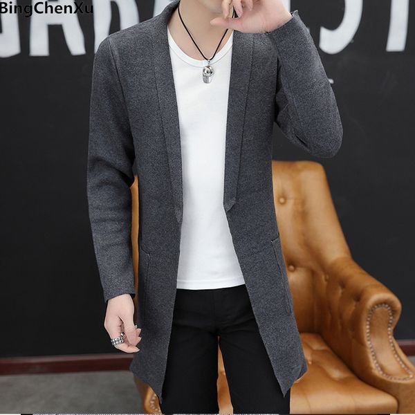 long sweatercoats male cardigan sweaters casual long coat autumn knitted sweaters embroidery cardigan 2020 new fashion mens 9986, White;black
long sweatercoats male cardigan sweaters casual long coat autumn knitted sweaters embroidery cardigan 2020 new fashion mens 9986, White;black