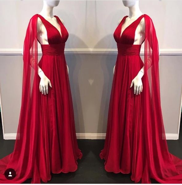 deep v-neck a-line burgundy chiffon fitted prom dresses with watteau train sweep train formal evening gowns vestido de festa, Black
deep v-neck a-line burgundy chiffon fitted prom dresses with watteau train sweep train formal evening gowns vestido de festa, Black