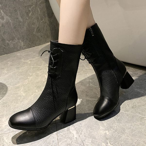 fashion snow boots women shoes shallow ankle boots bow square heels zipper shoes leather solid color mid round toe, Black
fashion snow boots women shoes shallow ankle boots bow square heels zipper shoes leather solid color mid round toe, Black