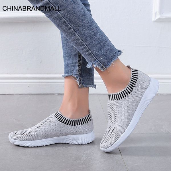 2020 new women's sneakers shoes flat knitting spring plus size female mesh vulcanized ladies slip on breathable casual loafers, Black
2020 new women's sneakers shoes flat knitting spring plus size female mesh vulcanized ladies slip on breathable casual loafers, Black