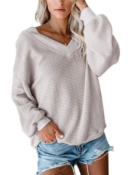 осень блузы весна женщин v-образным вырезом с длинными рукавами сыпучие футболки одежда верхняя одежда женщин womens дизайнер падение корабл, White
осень блузы весна женщин v-образным вырезом с длинными рукавами сыпучие футболки одежда верхняя одежда женщин womens дизайнер падение корабл, White