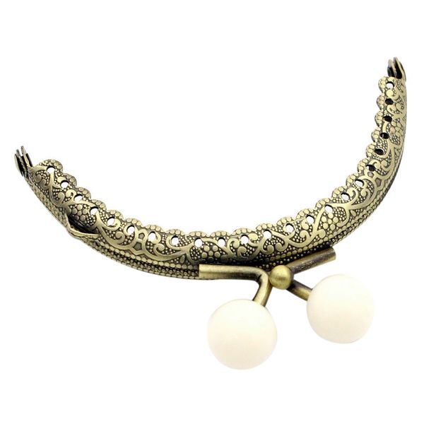 2 кошелек сумка поцелуй застежка замок металлический каркас арки бронзовый тон белый шар 3 4/8 " x3, Black 
2 кошелек сумка поцелуй застежка замок металлический каркас арки бронзовый тон белый шар 3 4/8 " x3, Black