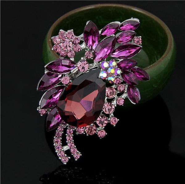 2020 rhinestone brooch water drop crystal flower corsage brooches pins breastpin for women men dress accessories 5 colors, Gray
2020 rhinestone brooch water drop crystal flower corsage brooches pins breastpin for women men dress accessories 5 colors, Gray