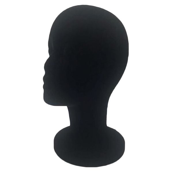 lightweight foam wig stand hat display holder mannequin head stand - for home, salon and shopping mall - black
lightweight foam wig stand hat display holder mannequin head stand - for home, salon and shopping mall - black