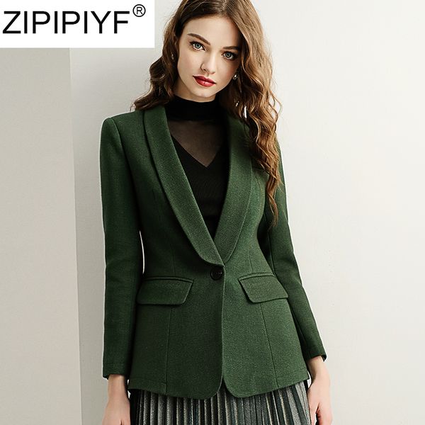 fashion women 's coat turn down collar long sleeve solid coat 2020 spring new style woolen thick woolen blazer, Black
fashion women 's coat turn down collar long sleeve solid coat 2020 spring new style woolen thick woolen blazer, Black