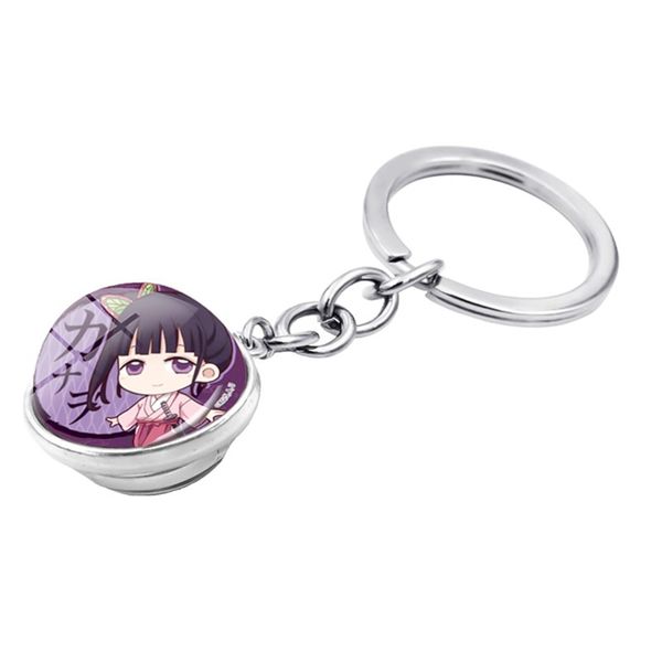 new style japanese anime demon slayer sword keychain cosplay katana ghost blade glass ball pendants keyring, Silver
new style japanese anime demon slayer sword keychain cosplay katana ghost blade glass ball pendants keyring, Silver