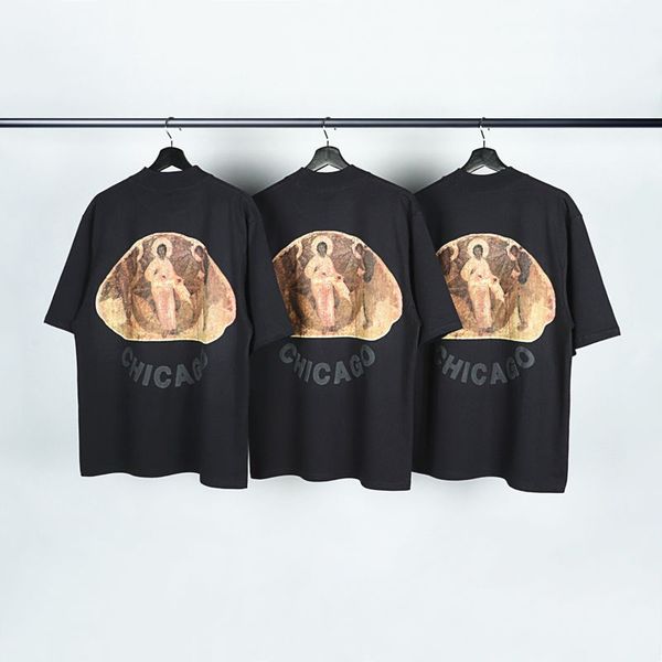 tide brand designer men luxurykanye west grandfather jesus is king surrounding three gods religion fog high street short sleeve t-shirt cpfm, White;black
tide brand designer men luxurykanye west grandfather jesus is king surrounding three gods religion fog high street short sleeve t-shirt cpfm, White;black