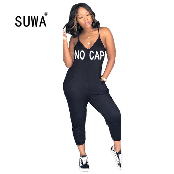 women's jumpsuits & rompers 2021 fashion high street design women jumpsuit letter print spaghetti strap bodycon summer romper harem pan, Black;white
women's jumpsuits & rompers 2021 fashion high street design women jumpsuit letter print spaghetti strap bodycon summer romper harem pan, Black;white