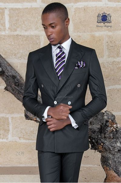 charcoal grey groom tuxedos double-breasted men wedding tuxedos peak lapel jacket blazer fashion men dinner/darty suit(jacket+pants+tie)1292, Black;gray
charcoal grey groom tuxedos double-breasted men wedding tuxedos peak lapel jacket blazer fashion men dinner/darty suit(jacket+pants+tie)1292, Black;gray