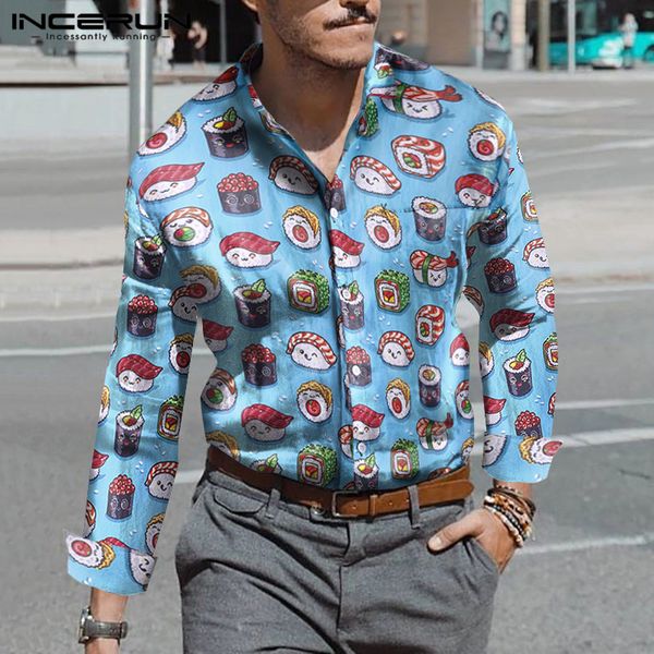 incerun casual cartoon printed long sleeve shirt men streetwear hawaii beach social fashion loose button mens blouse camiseta, White;black
incerun casual cartoon printed long sleeve shirt men streetwear hawaii beach social fashion loose button mens blouse camiseta, White;black