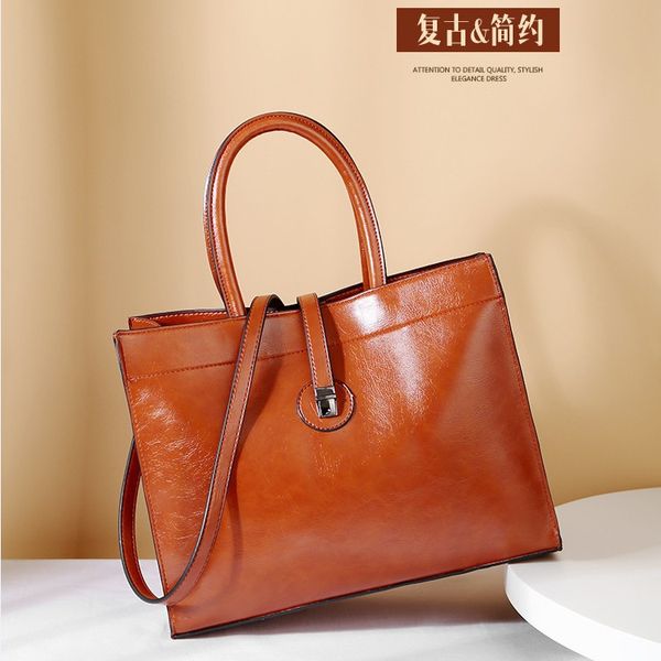 2020 new style bag women's fashion handbag women's shoulder bag retro tote