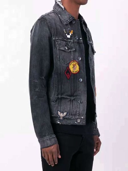 american streetwear fashion men jacket skull rock roll print punk style denim jacket men patches designer brand hip hop jackets, Black;brown
american streetwear fashion men jacket skull rock roll print punk style denim jacket men patches designer brand hip hop jackets, Black;brown