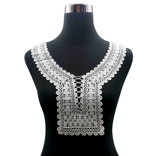 embroidery neck collar diy fake detachable collars water-soluble women corsage three-dimensional lace accessories, Black
embroidery neck collar diy fake detachable collars water-soluble women corsage three-dimensional lace accessories, Black