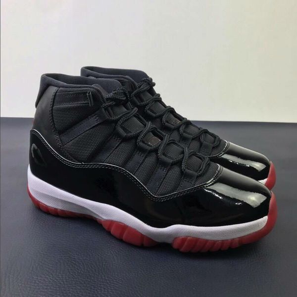 new bred 11 mens basketball shoes bred 11s black red silver space jam cap and gown men women sports sneakers us12
new bred 11 mens basketball shoes bred 11s black red silver space jam cap and gown men women sports sneakers us12