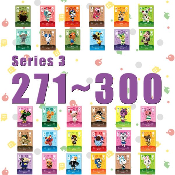 animal crossing card amiibo printed nfc card compatible pick from the list series 3 (271 to 300
animal crossing card amiibo printed nfc card compatible pick from the list series 3 (271 to 300
